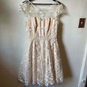 ModCloth Chi Chi London Eyes on the Bride A-line